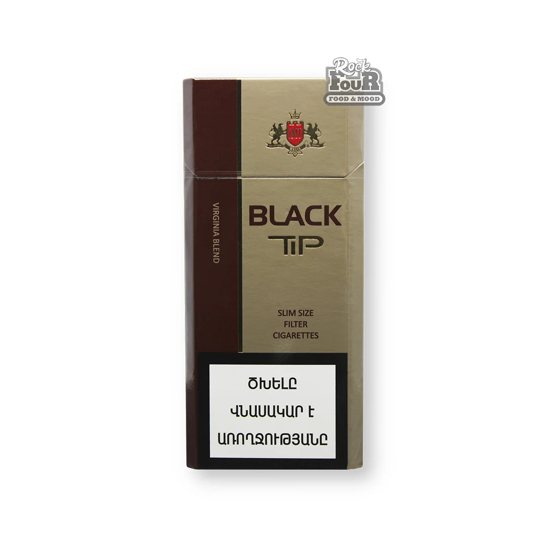 Cigarettes "BLACK TIP slim size"